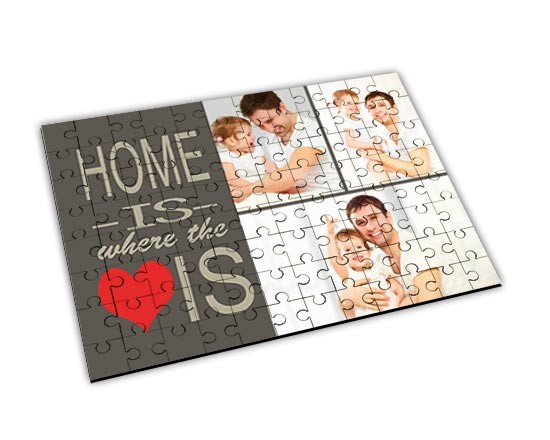 Puzzle Big in legno Home is here