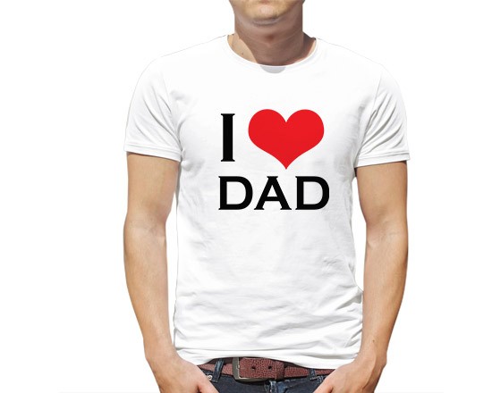 Maglia a Manica Corta con grafica ilove dad