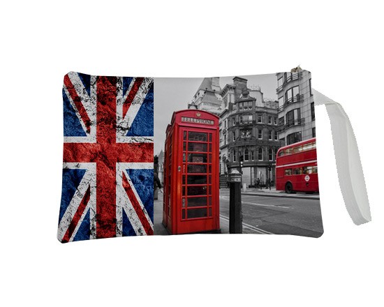 La pochette in stile londinese da decorare
