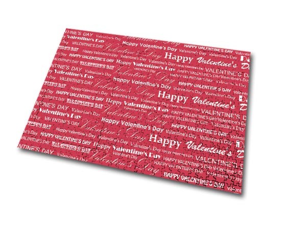 Il tuo San Valentino si tinge di rosso per decorare il puzzle romantico