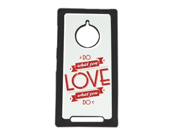 Cover Nokia 830 personalizzata what you love