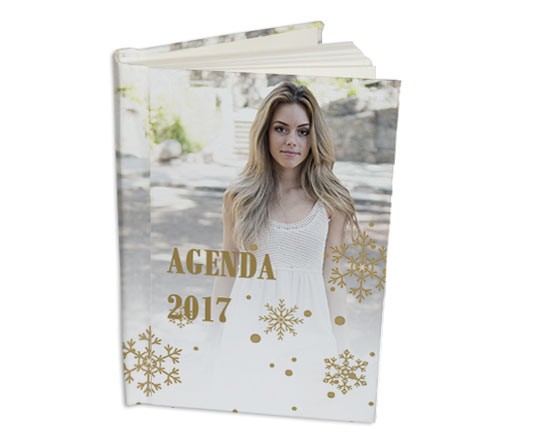 Agenda 15x20 White Christmas