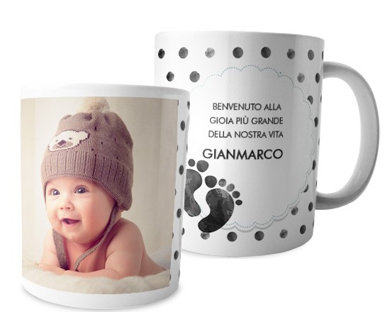 Tazza Panoramica Piedini neri