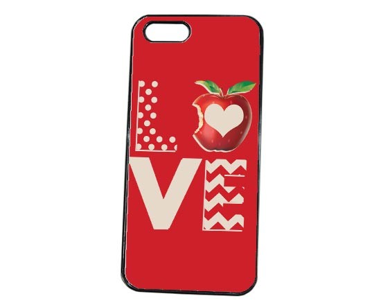 grafica love apple su Cover iPhone 5S
