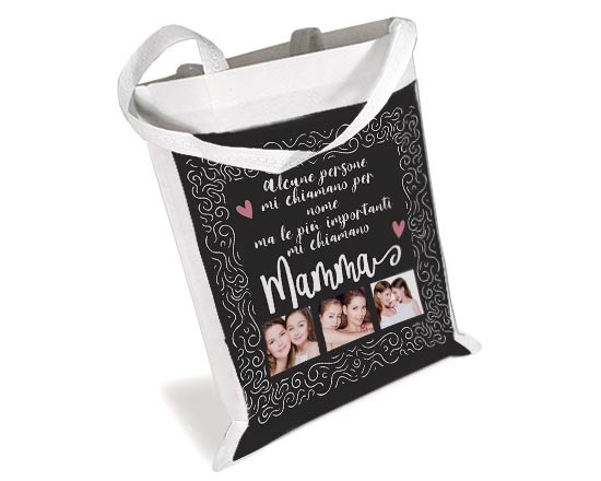 Borsa spesa Citazione mamma