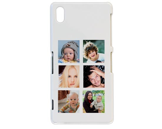 Collage personalizzato su cover Xperia Z2 3D