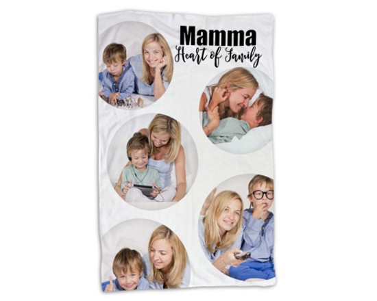 Coperta 100x150 Heart of family