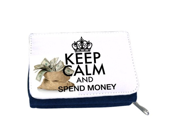 Realizza il tuo portafogli con grafica Keep Calm