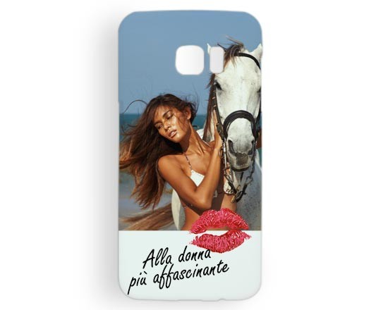 Cover Galaxy s7 Edge 3D Red lips