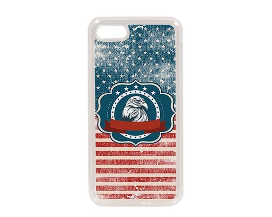Aquila stilizzata su cover per iPhone 7