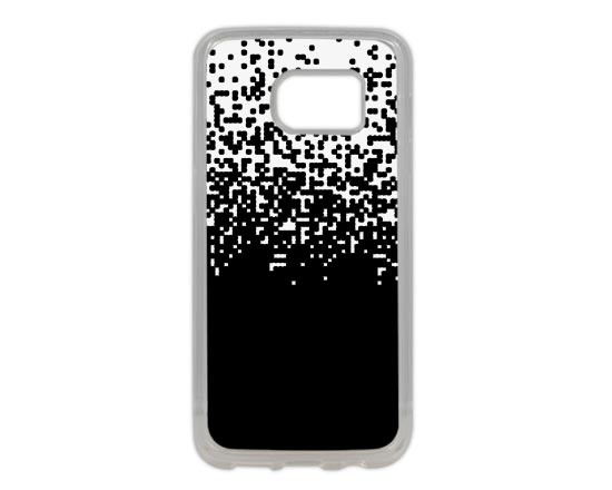 Cover Galaxy S7 in Silicone Little squares