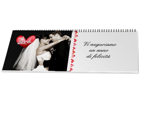 Calendario da scrivania Crazy love