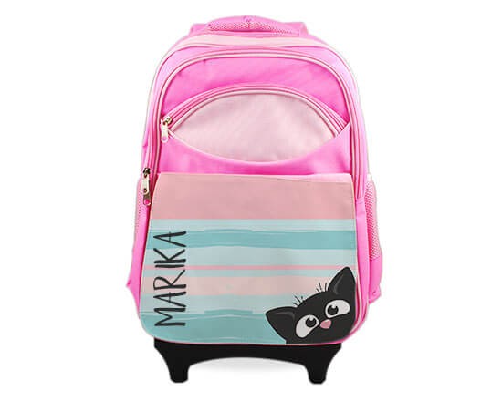 Zaino trolley Gattino cuorioso