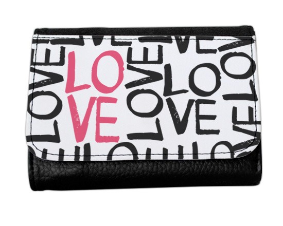 Portafoglio Piccolo Love words
