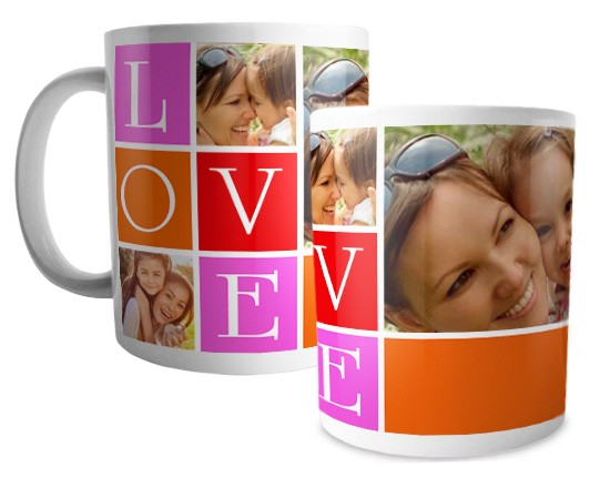 tazza collage i love mamma