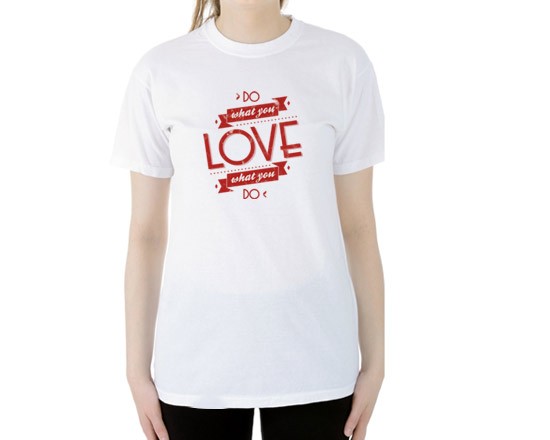 Scegli queste t-shirt unisex con stampa di S. valentino