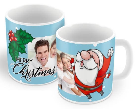 Tazza personalizzata con grafica di natale