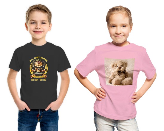 t-shirt bambini in cotone personalizzate