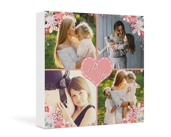 tela personalizzata con grafica per la festa della mamma