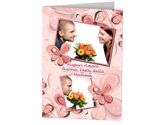 biglietto di auguri - Cards con grafica festa della mamma