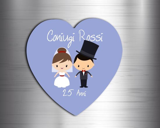 crea la tua calamita in masonite a forma di cuore
