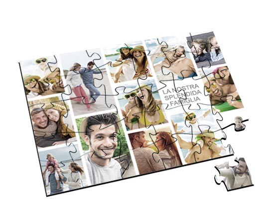 Puzzle in Legno Small 13 riquadri
