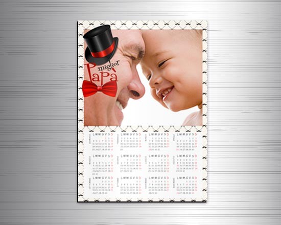 Calendario magnetico A3 Best Dad