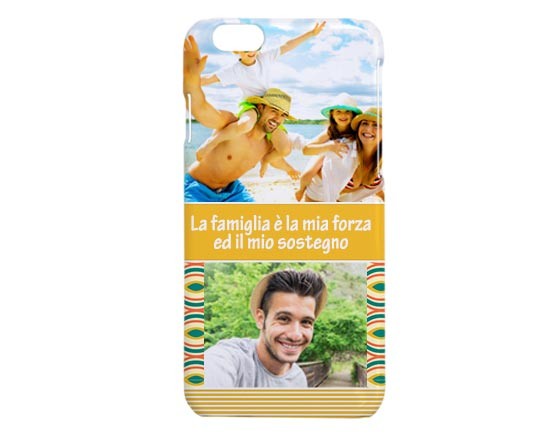 Il simpatico collage nel colore giallo