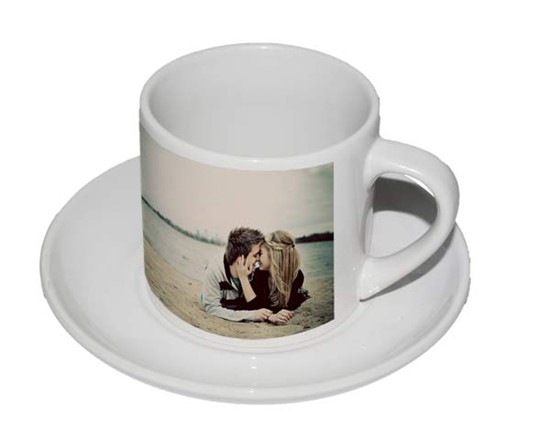 tazza caffè americana panoramica