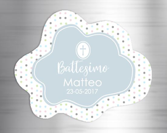 Calamita nuvola Baptism him pois
