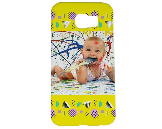 La grafica gialla per la tua cover per Galaxy s6