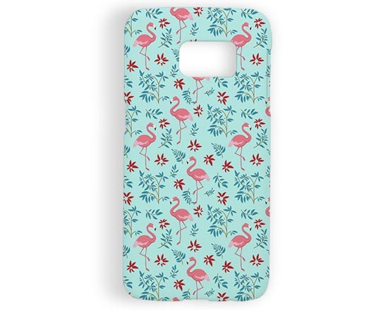Cover Galaxy s7 3D Fenicotteri