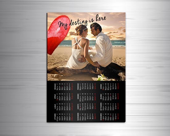 Calendario magnetico A3 My Destiny