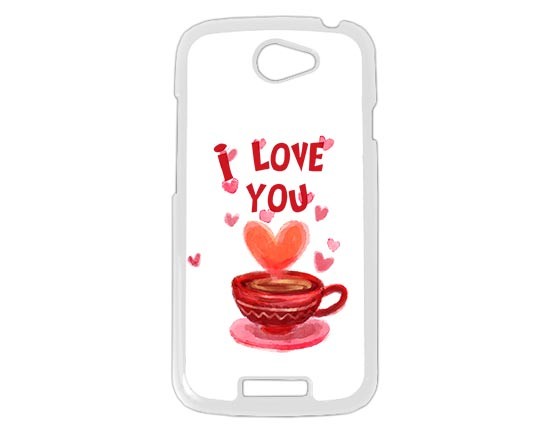 Cover HTC One S tazza caffè