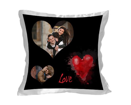 Cuscino classico Black love