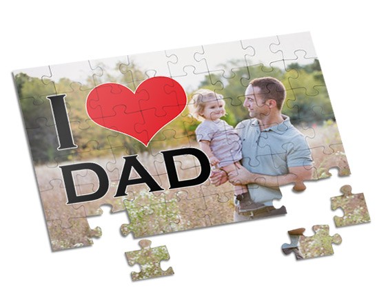 Puzzle A4 Love dad