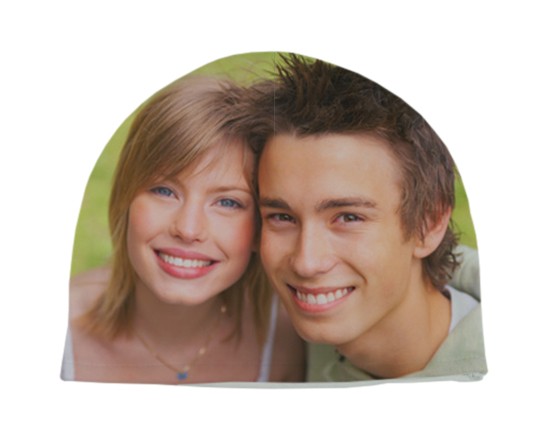 cappello in pile corto personalizzato