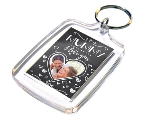Portachiave Rettangolare in Plastica Mummy