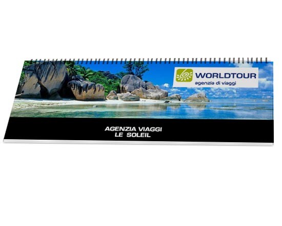 Calendari da scrivania Black down