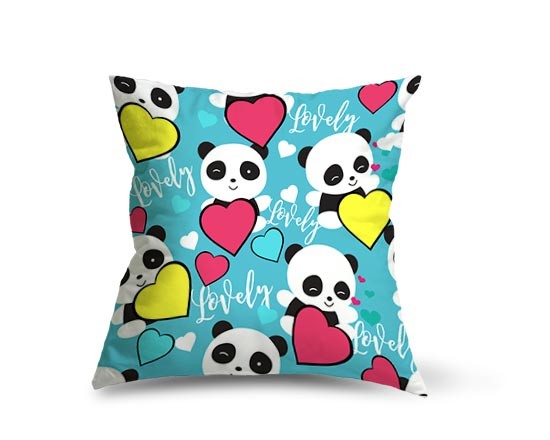 Cuscino in pile Lovely panda
