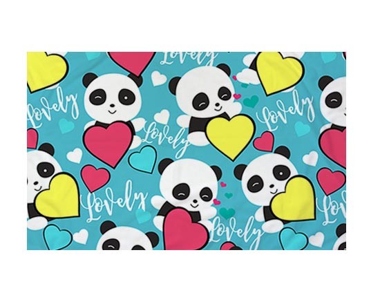 Federa Cuscino Lovely panda