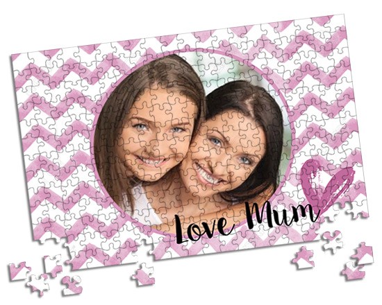 Puzzle A3 Zig zag mum