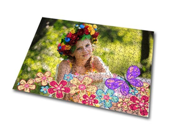 Puzzle personalizzato con grafiche