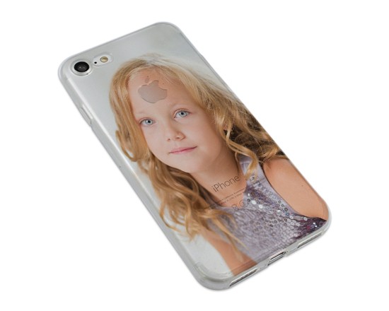 Personalizza Cover Trasparente iPhone 7