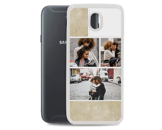 Cover in silicone Galaxy J5 Collage
