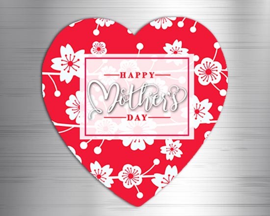 Calamita cuore masonite Mother's day