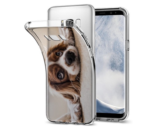 Personalizza Cover Trasparente Galaxy S8