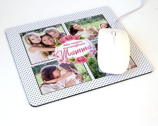 Crea il tappetino mouse collage