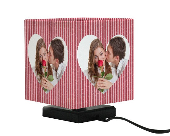 Il prezioso cuore per la foto lampada