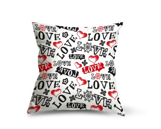 Cuscino dainetto Love in caos